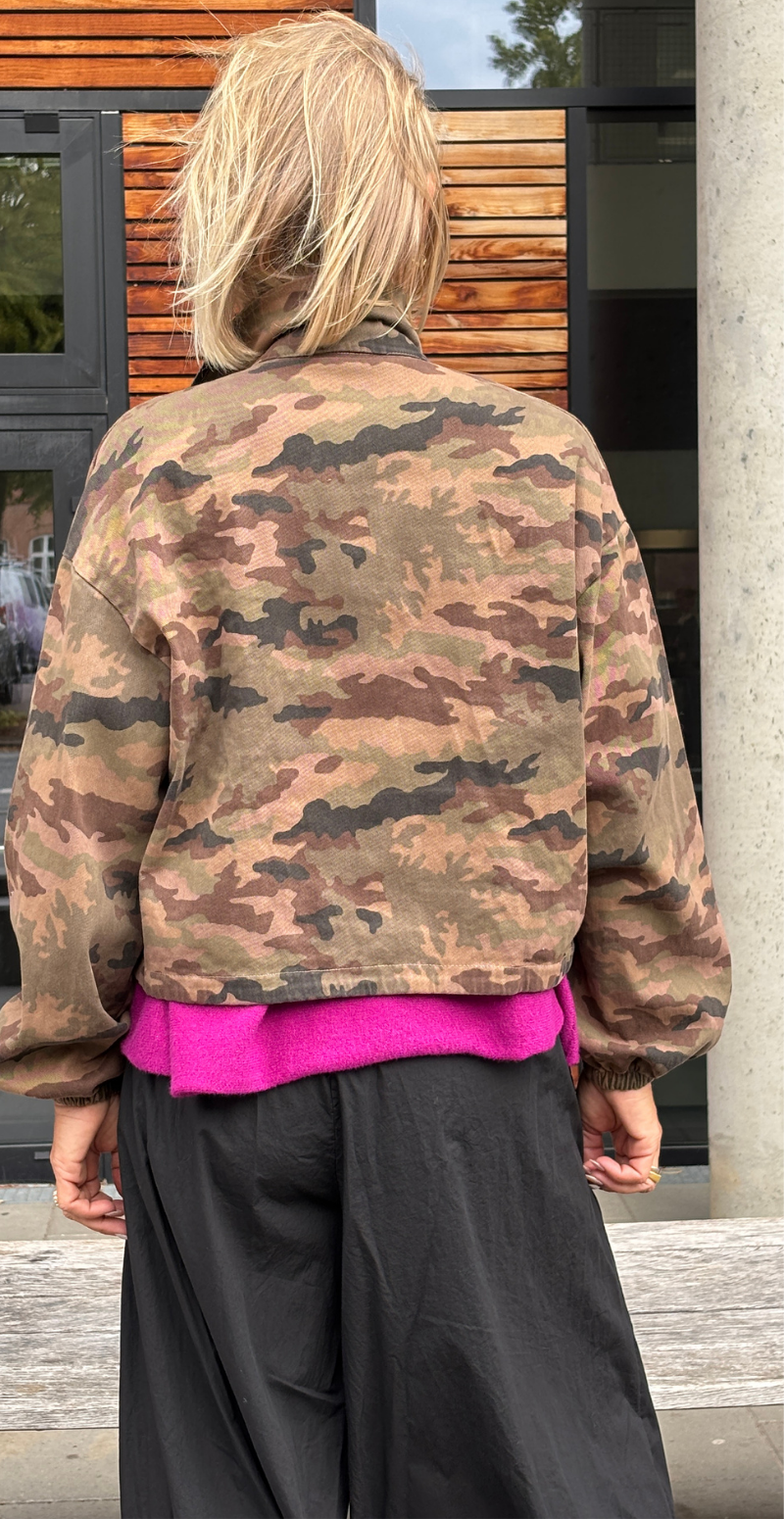 Tally camouflage deminjakke brun LikeLondon