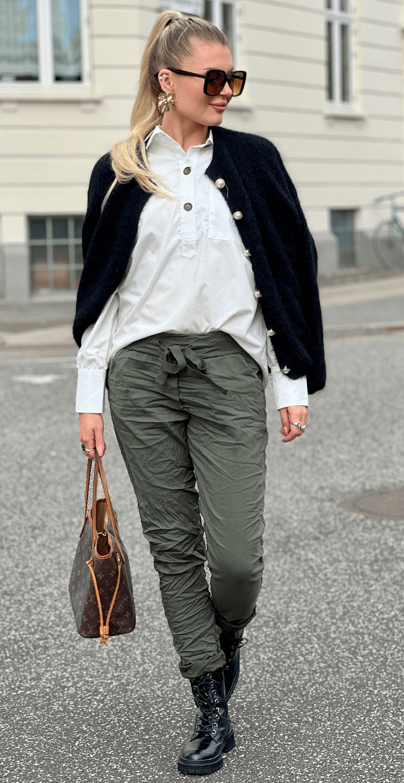 Nora luksus buks dark militare LikeLondon