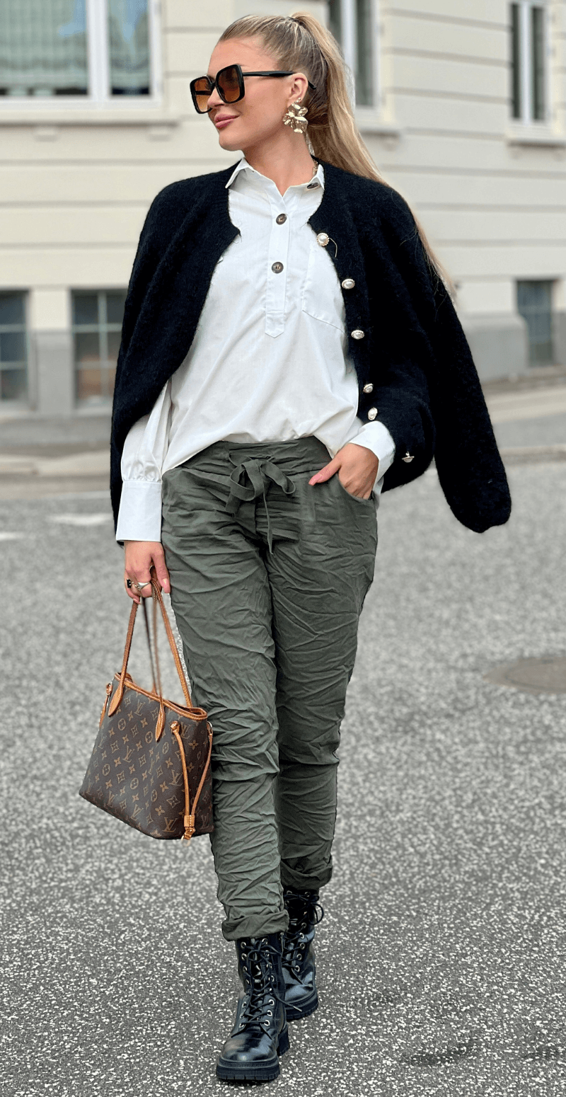 Nora luksus buks dark militare LikeLondon