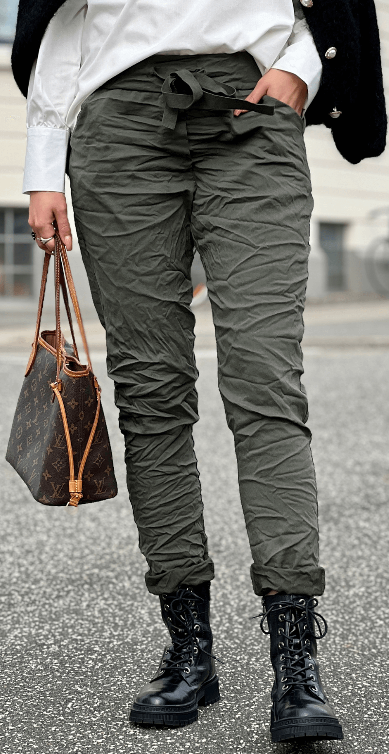 Forudbestil uge 37 Nora luksus buks dark militare LikeLondon