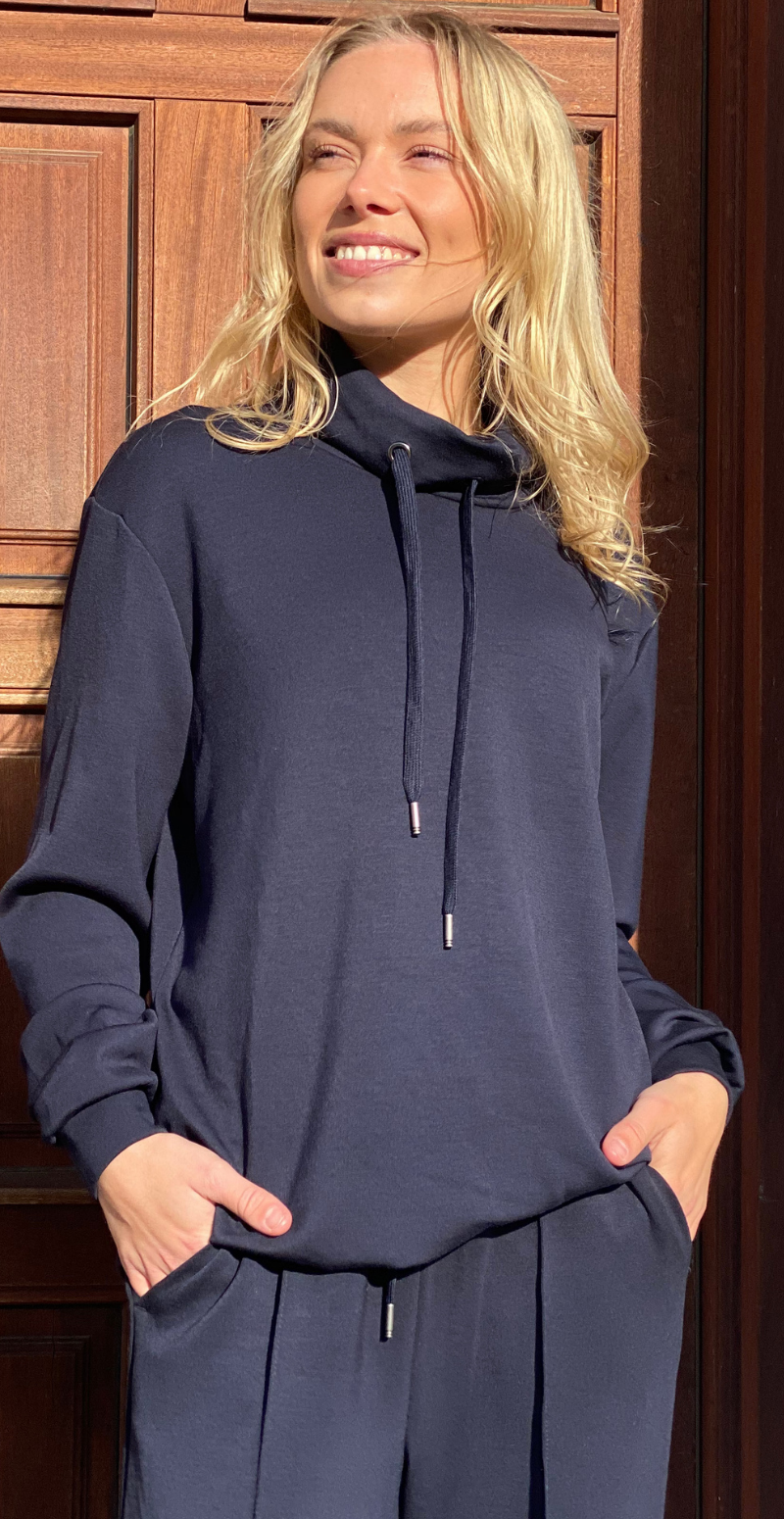 Banu sweatshirt navy LikeLondon