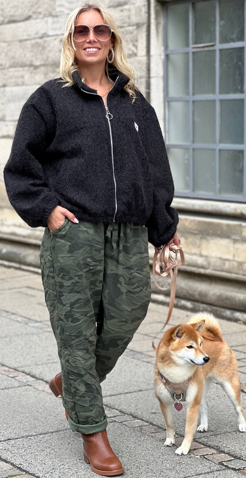 Spige camouflage bukser dark army LikeLondon