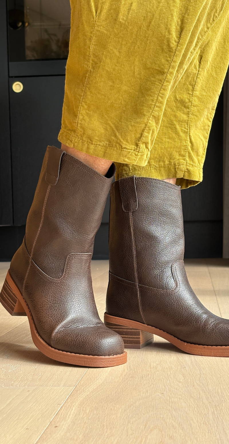 Forudbestil uge 33/34 Partinico Due støvle dark brown Duffy