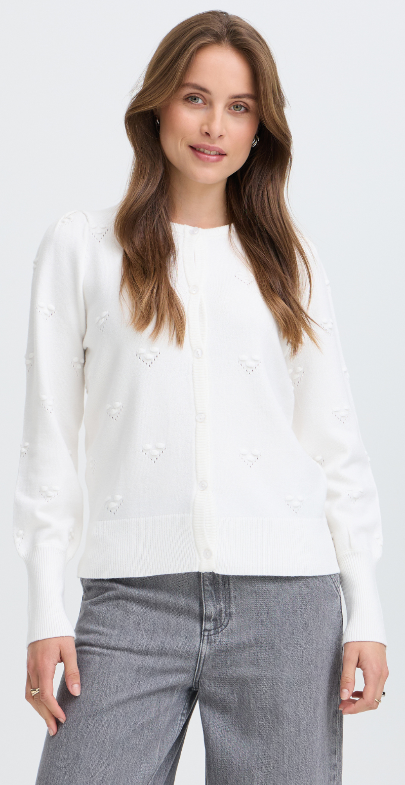 Manina cardigan marshmallow melange B.Young