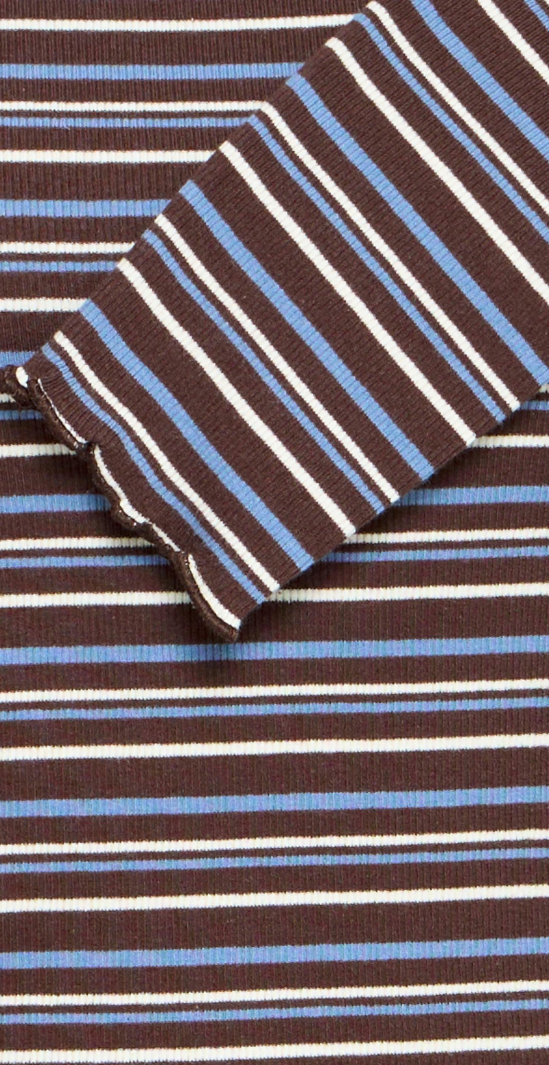 Tone langærmet t-shirt Java Stripe B.Young