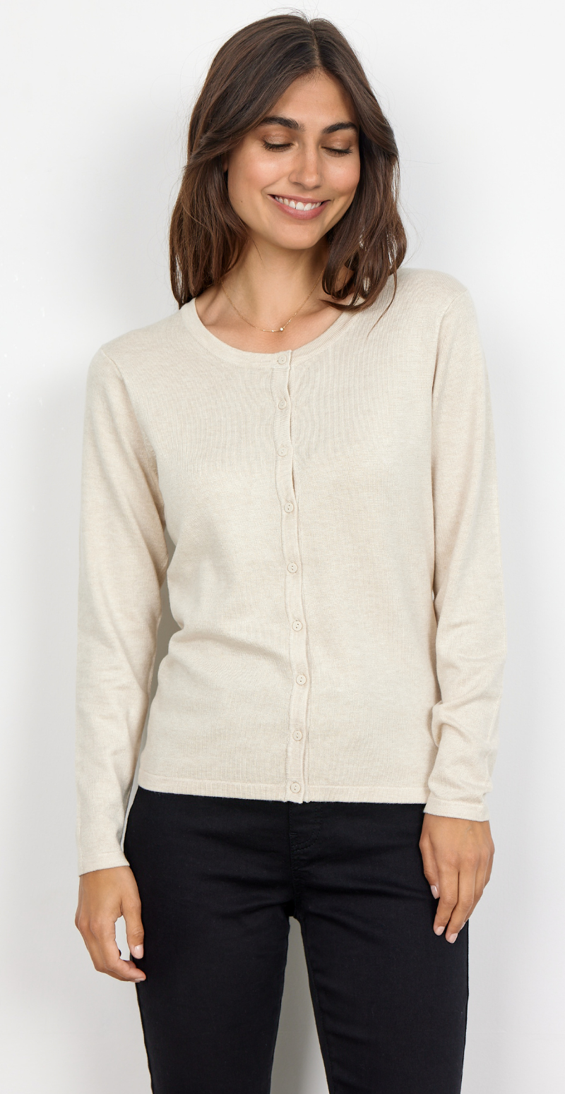 Dollie Cardigan Creme Soyaconcept