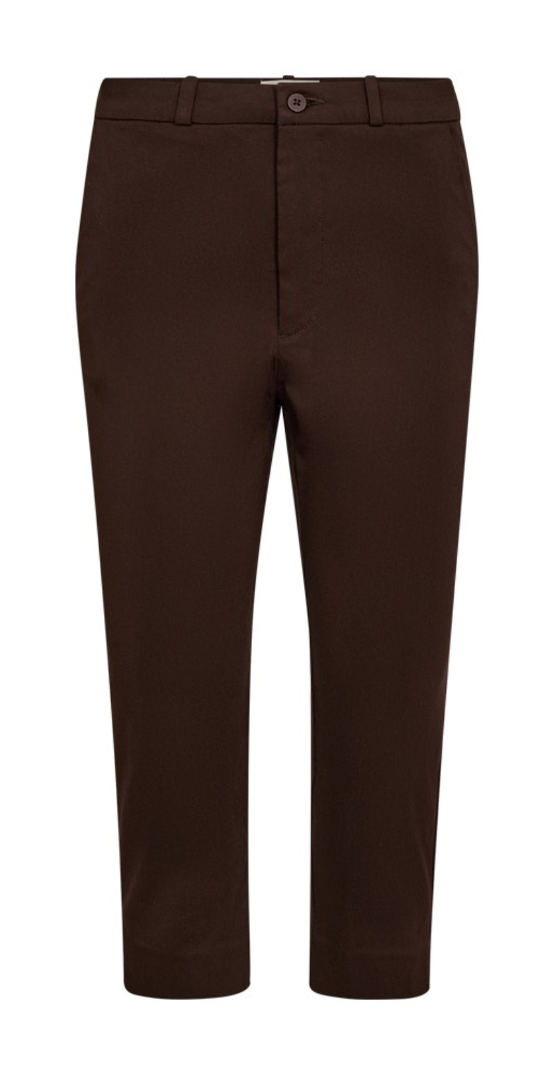 Solvej capri bukser coffee bean Freequent