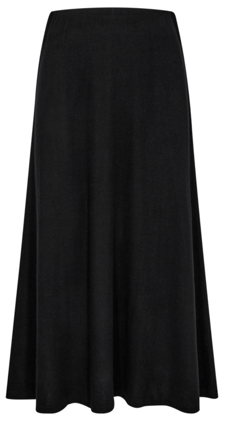 Laveco nederdel sort