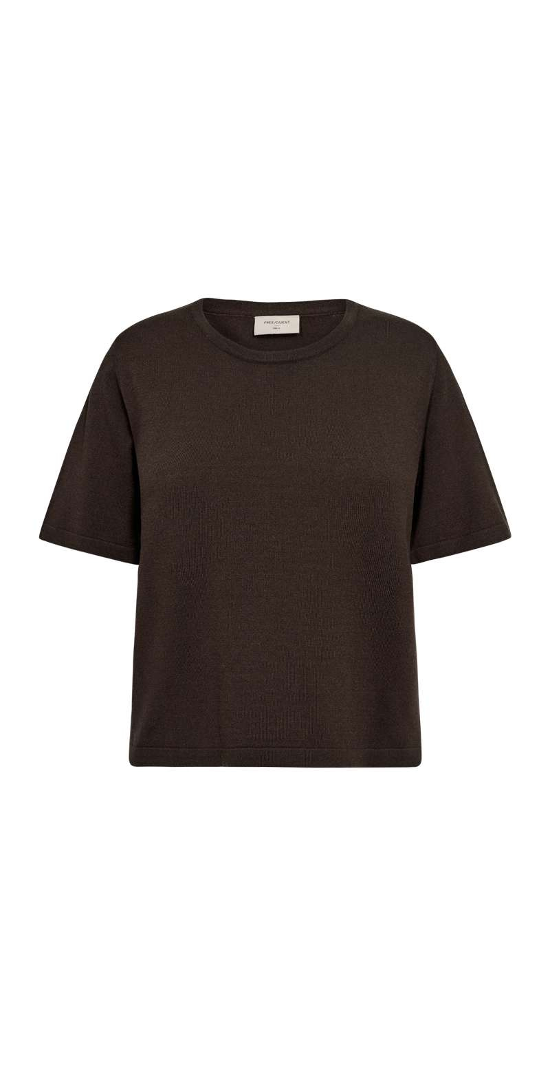 Rose pullover med korte ærmer og stræk mole Freequent