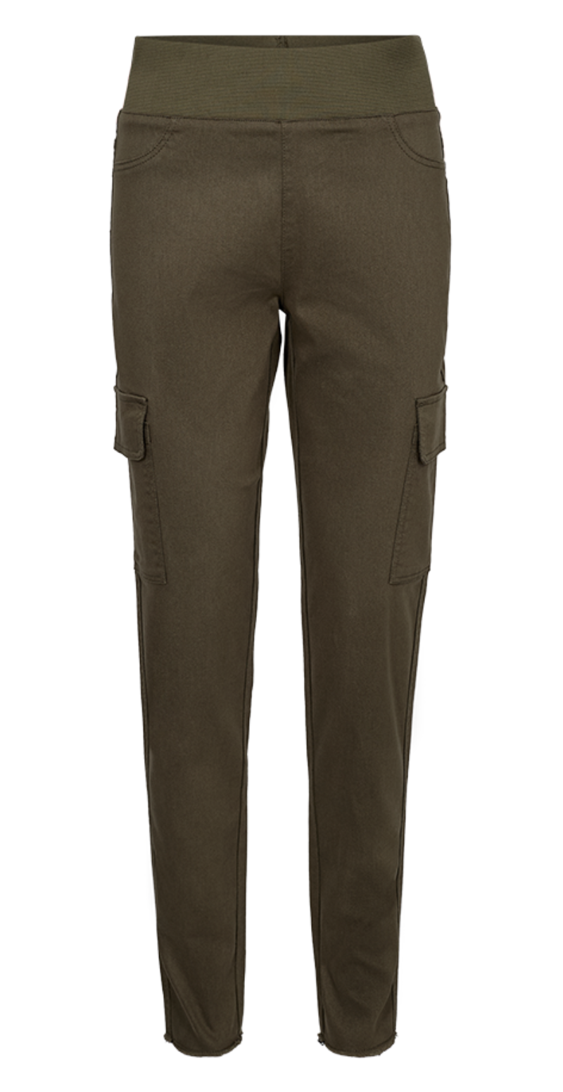 Shantal cargo buks khaki