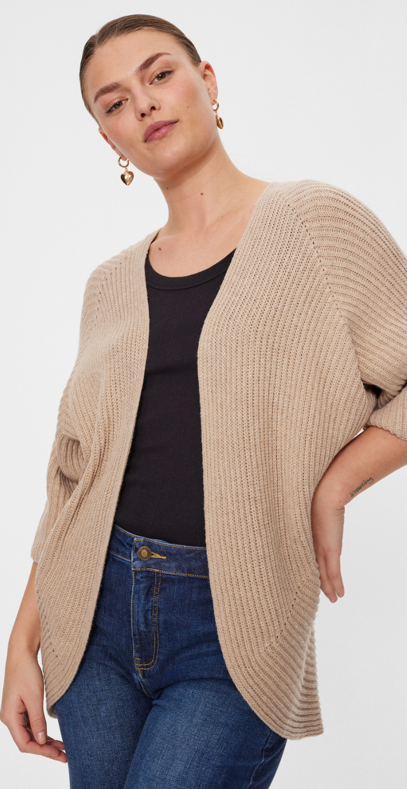 Cotla Cardigan simply taupe melange