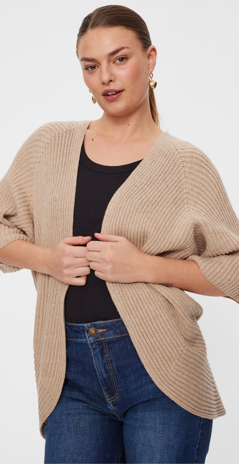 Cotla Cardigan simply taupe melange