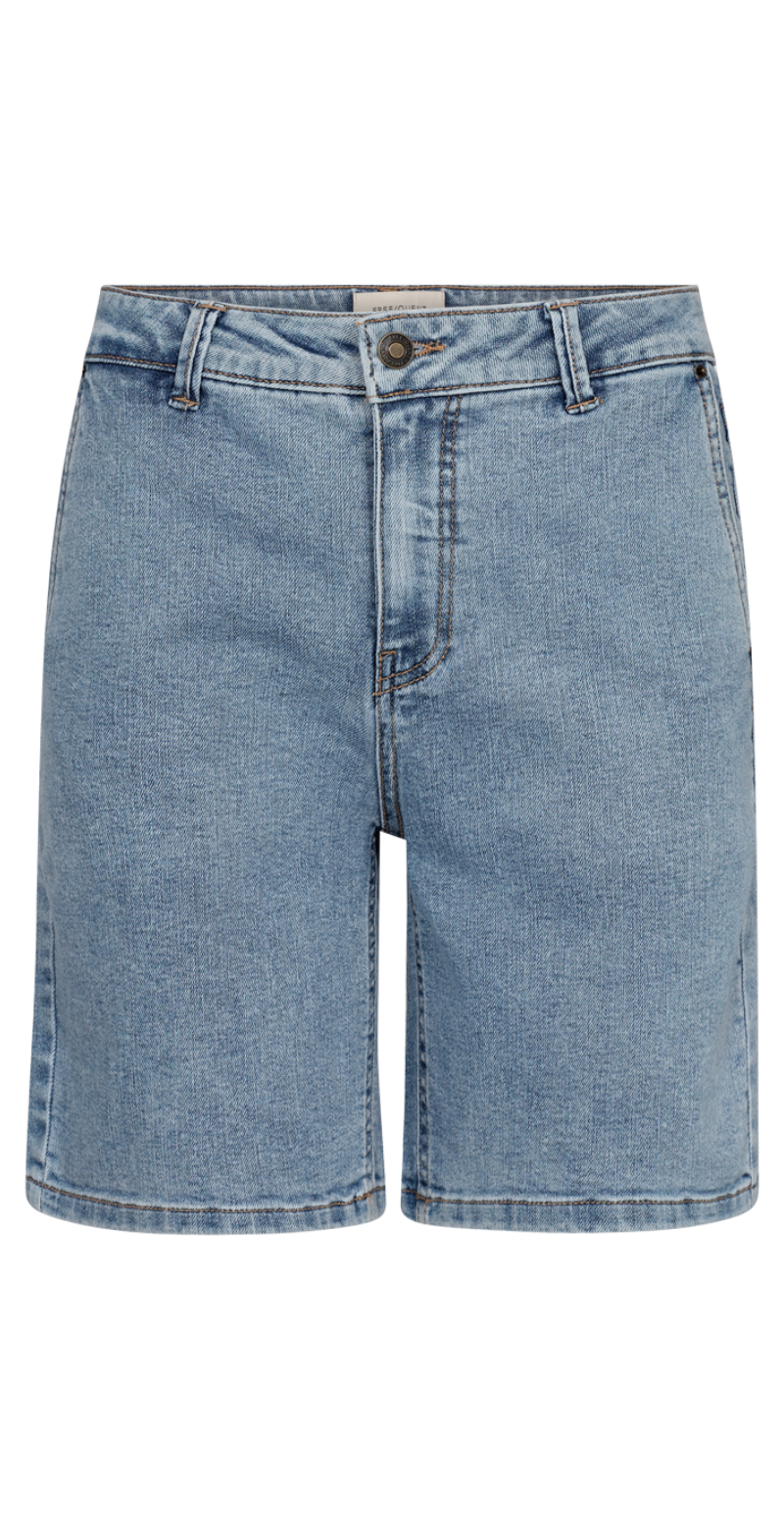 Jane denimshort lysblå