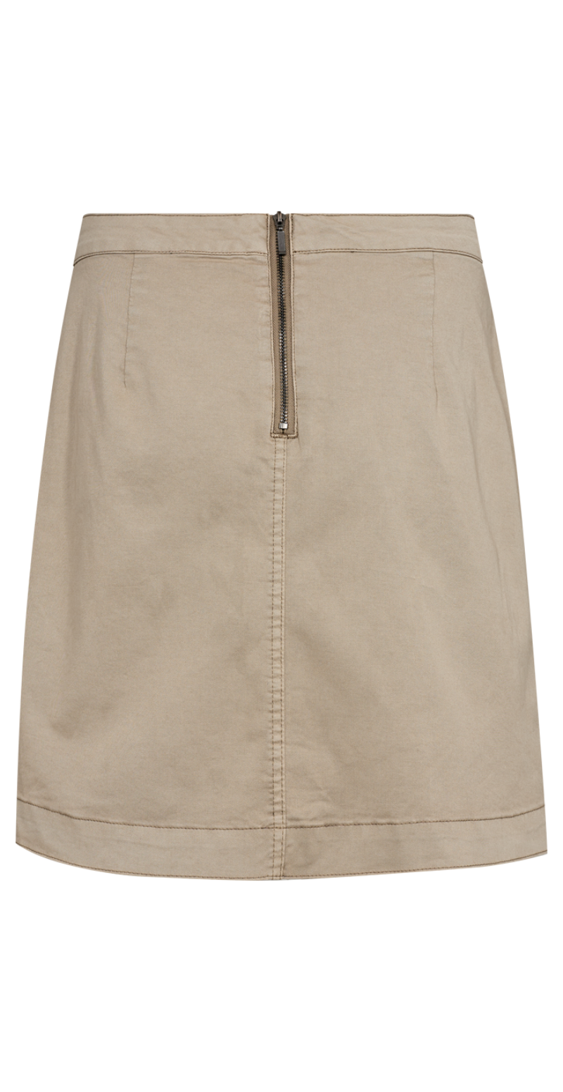 Haysol twill nederdel simply taupe