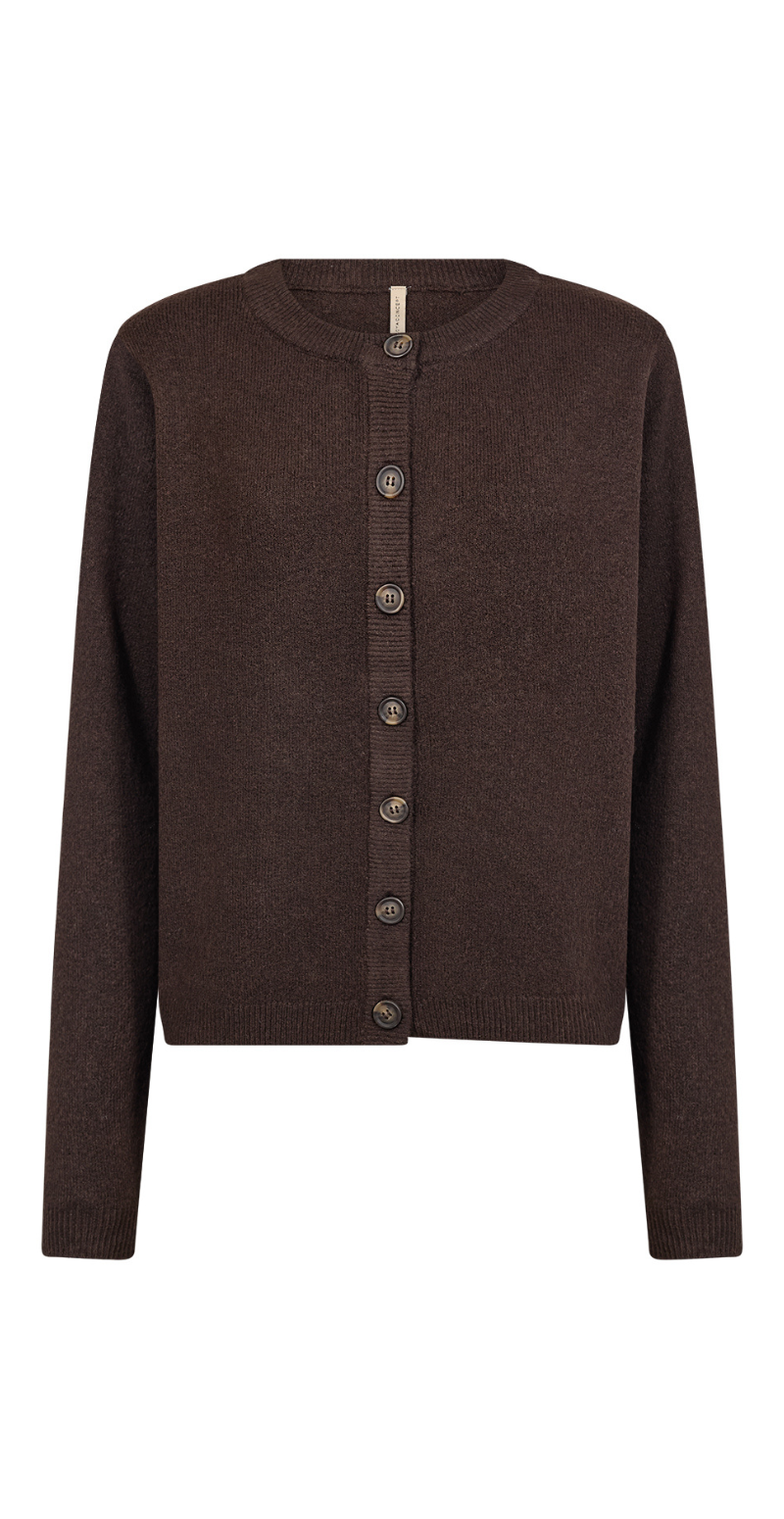 Orlean cardigan brun Soyaconcept