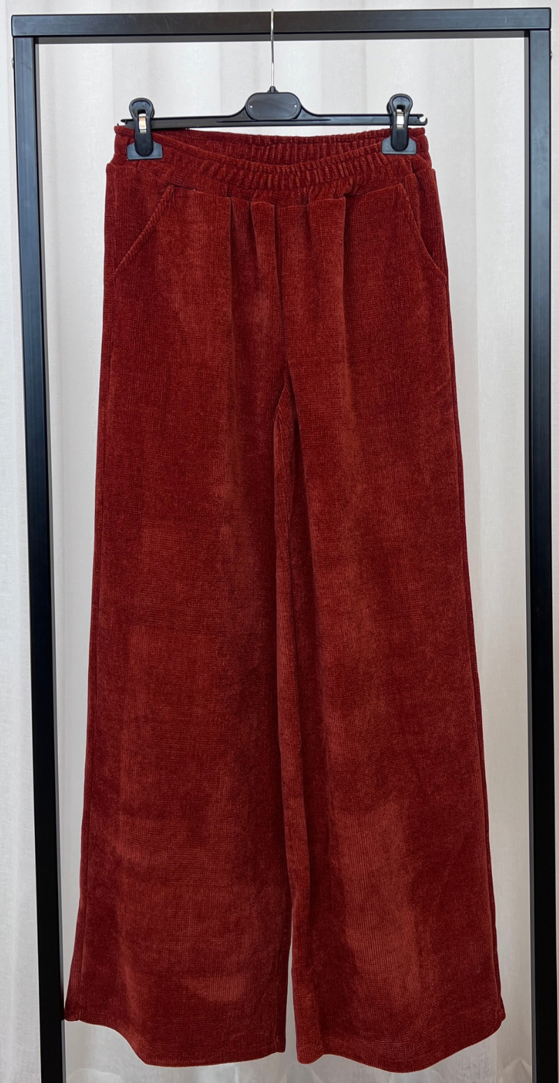 Nette sweat sæt i velour coccio LikeLondon