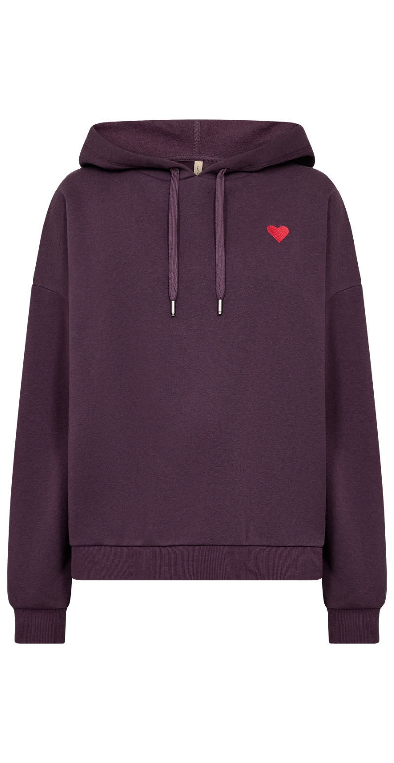 Angelin sweatshirt lilla