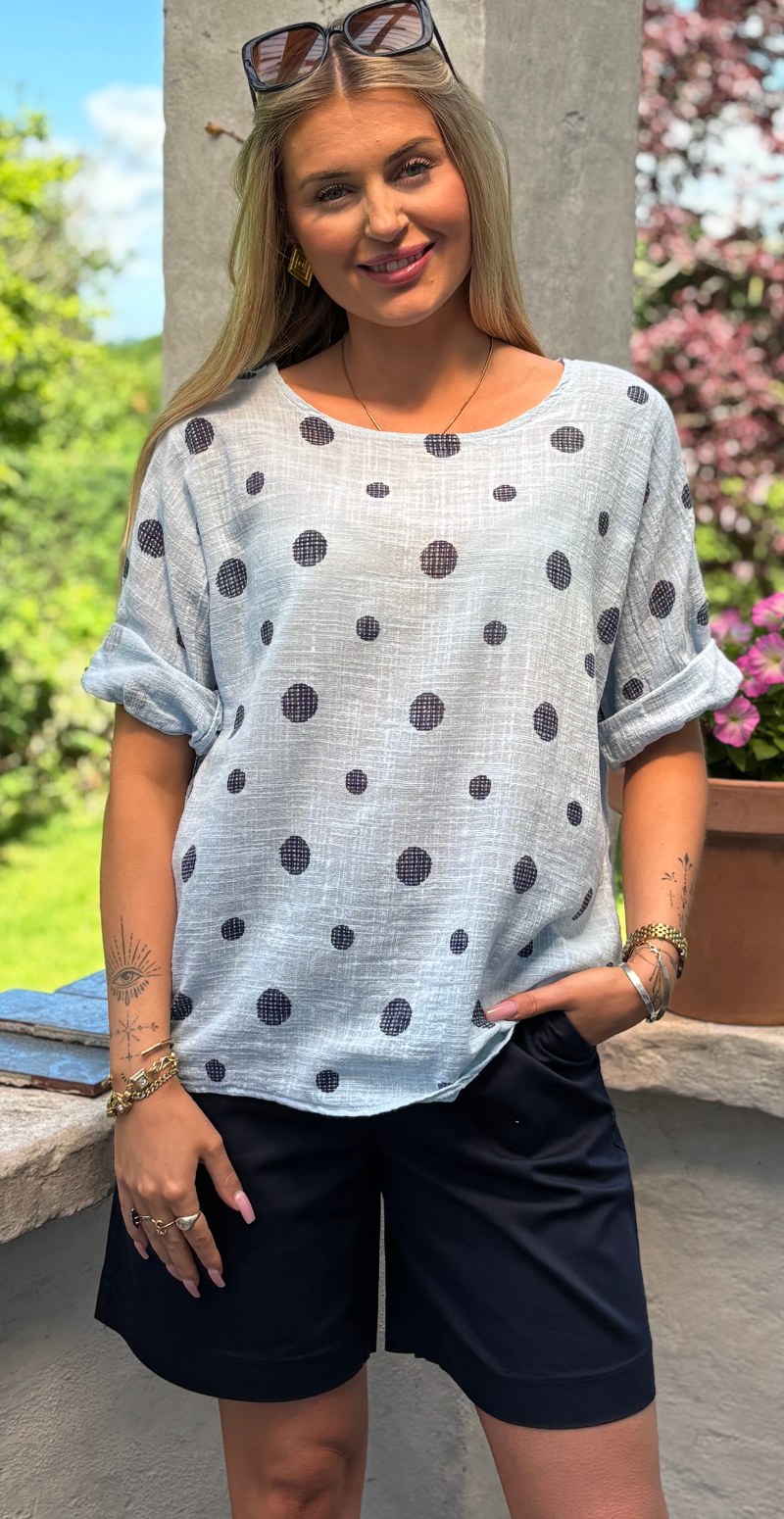 Haye shorts med læg navy blazer Freequent