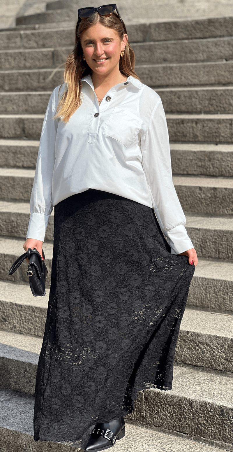 Lennon blonde nederdel sort