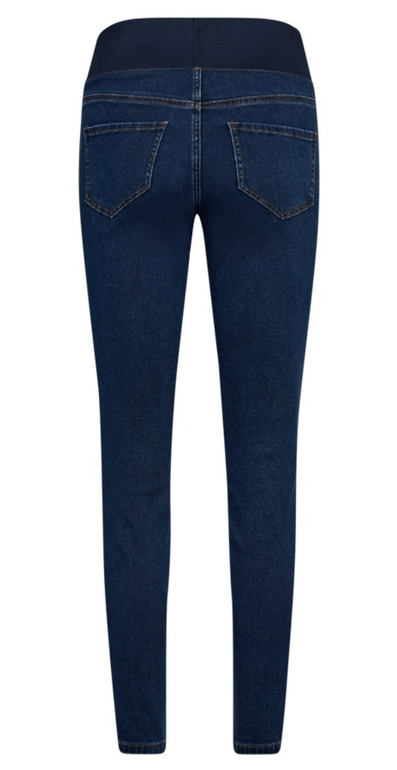 Shantal bukser medium blue denim