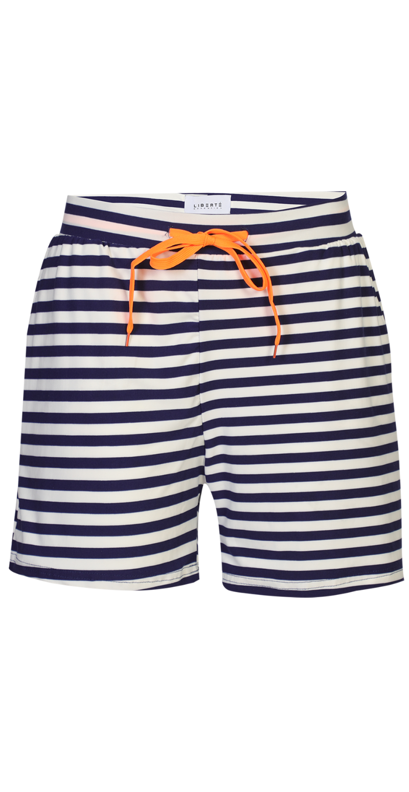 Alma shorts blue creme stripe Liberté