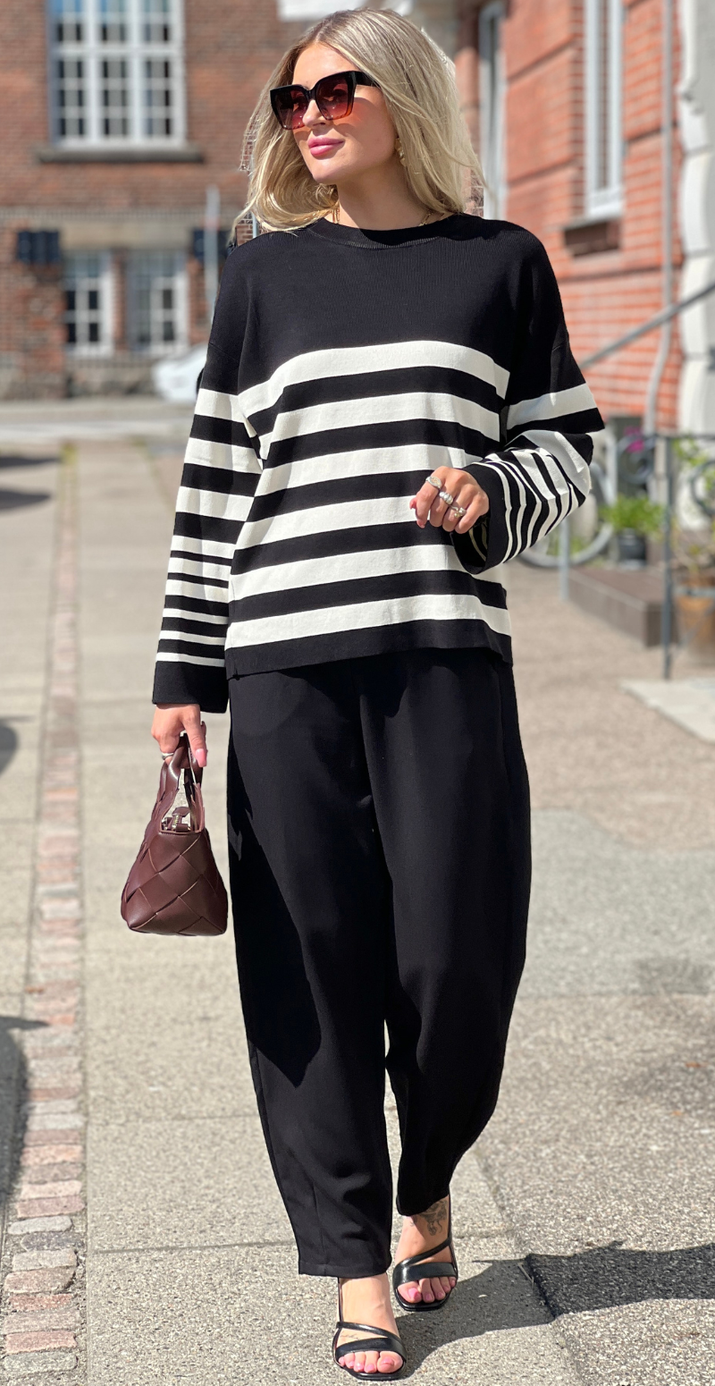 Morla jumper black mix