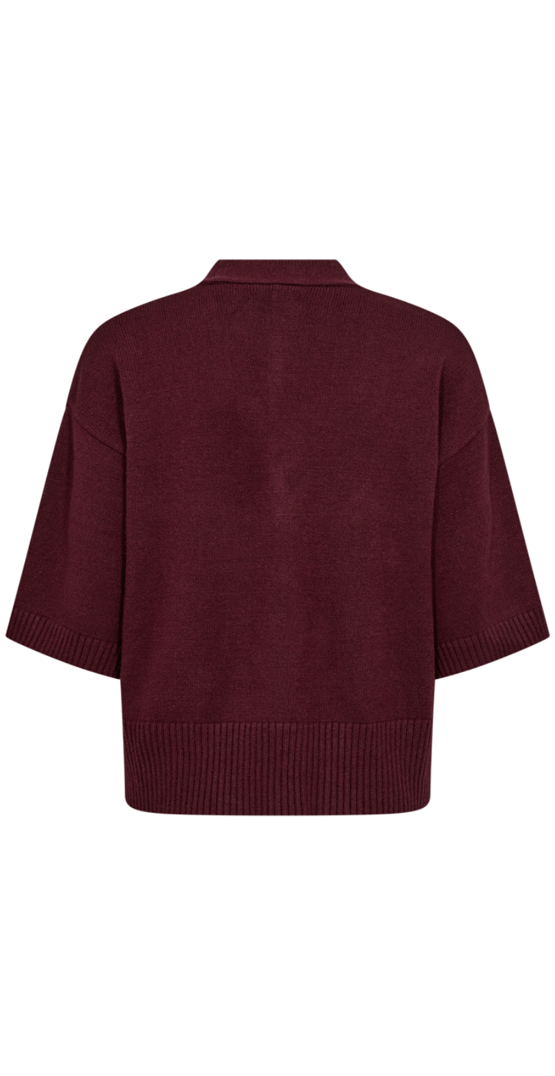 Alpi cardigan med hæklede knapper port royale