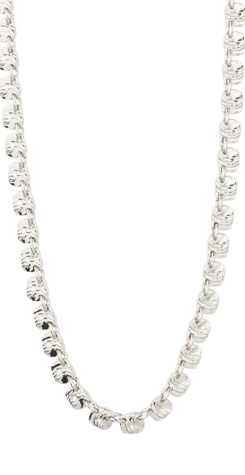 Sense halskæde sølvbelagt