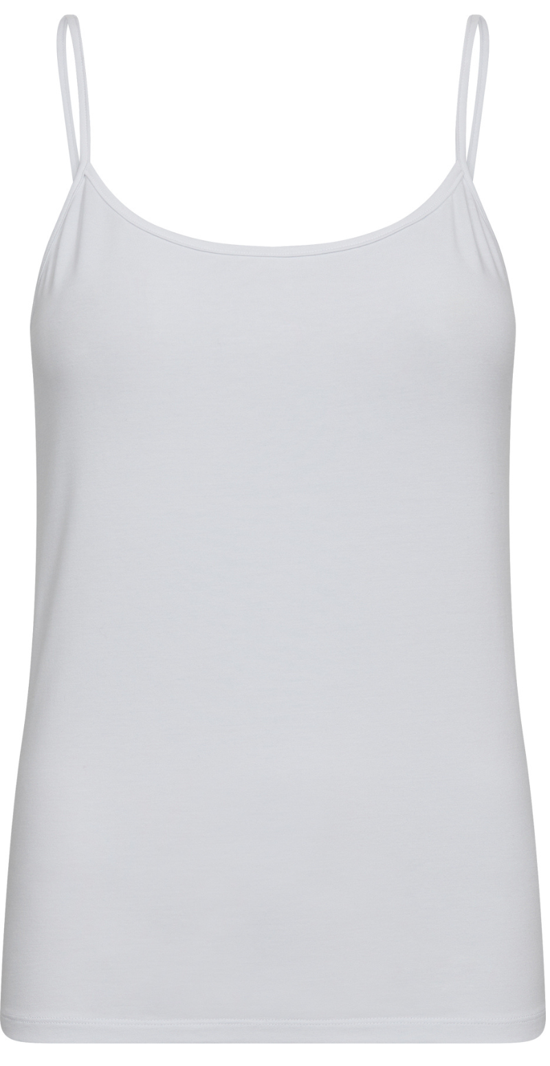 2-pak toppe med smalle stropper hvid Decoy