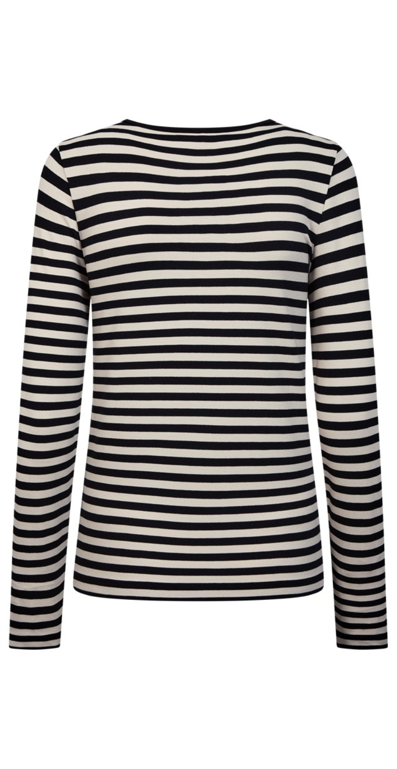 Liana bluse black w. moonbeam Freequent