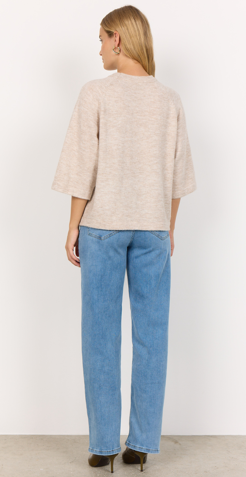 Orlean pullover taupe