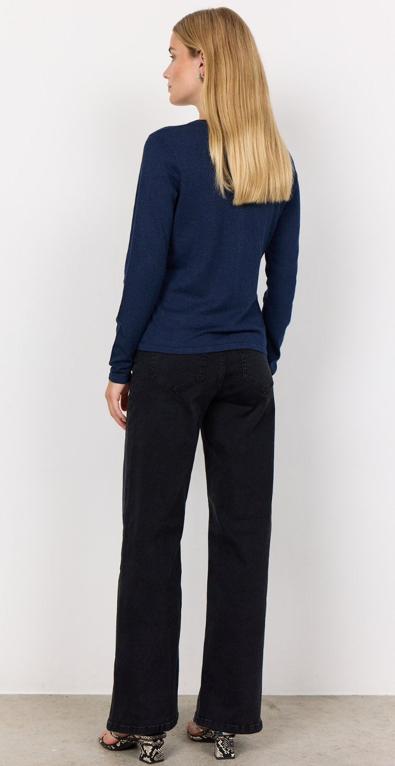 Dollie Cardigan Navy Soyaconcept