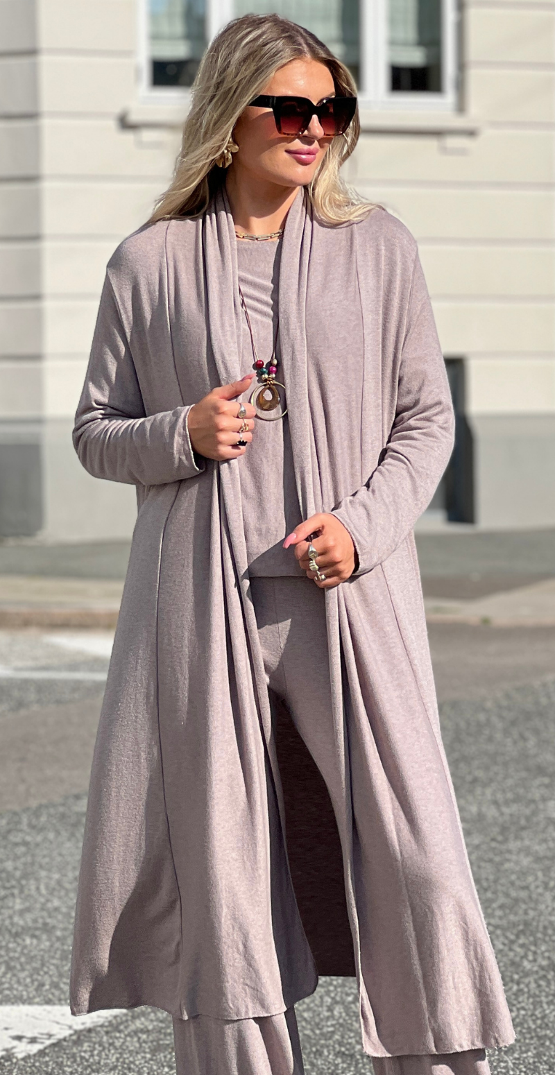 Elena lang cardigan fango LikeLondon