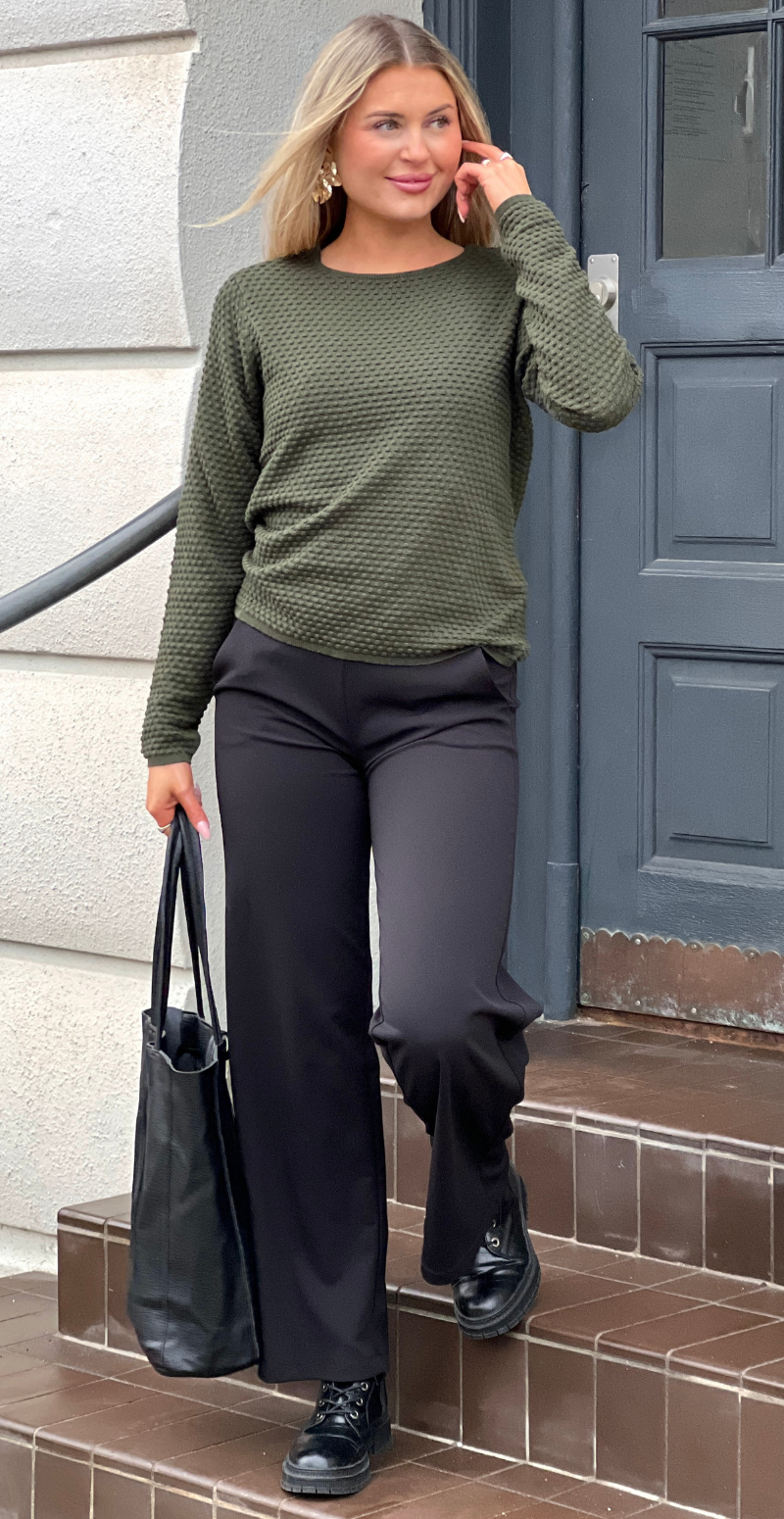 Dottie pullover kombu green Freequent