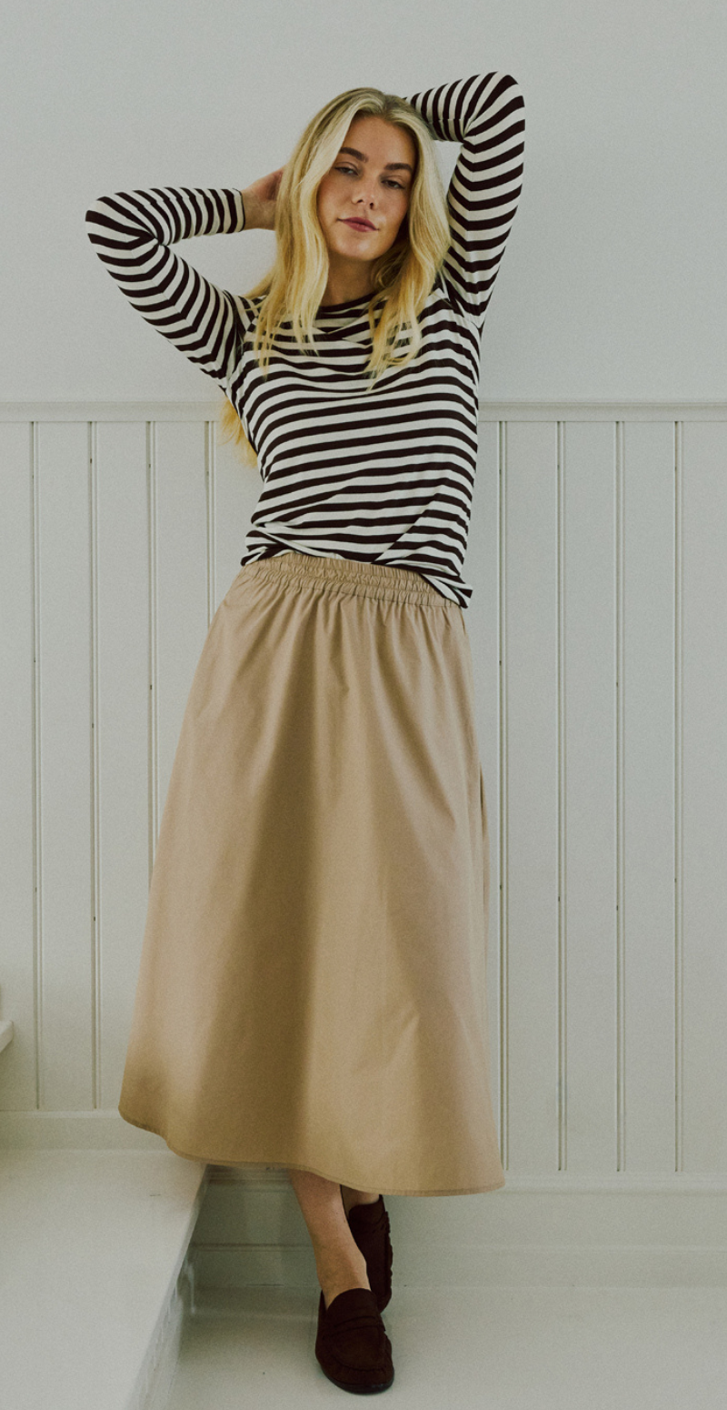 Liana bluse black w. moonbeam Freequent
