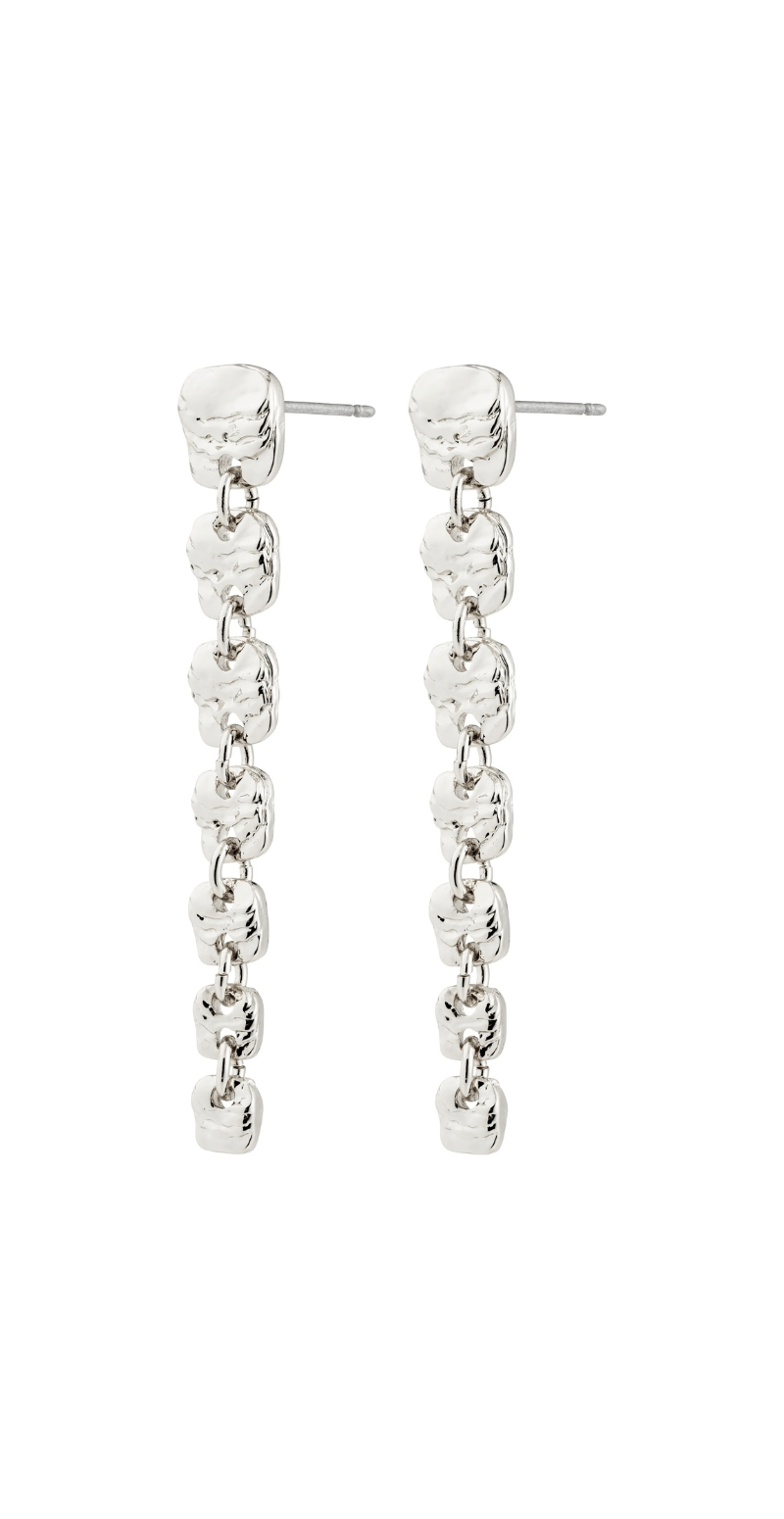 Sense øreringe sølvbelagt