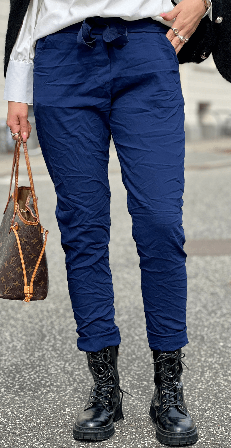 Nora luksus buks dark navy LikeLondon