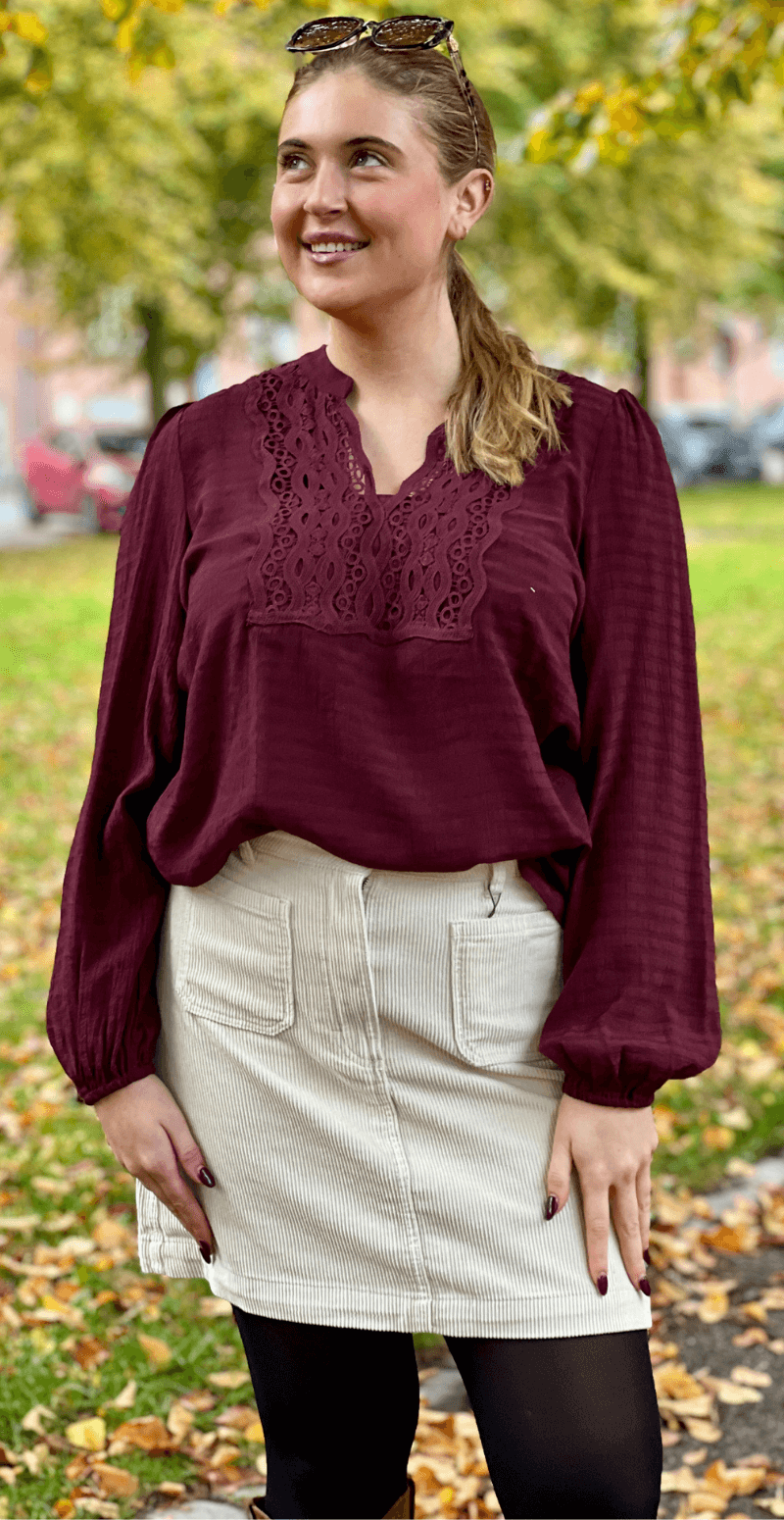 Shu bluse bordeaux