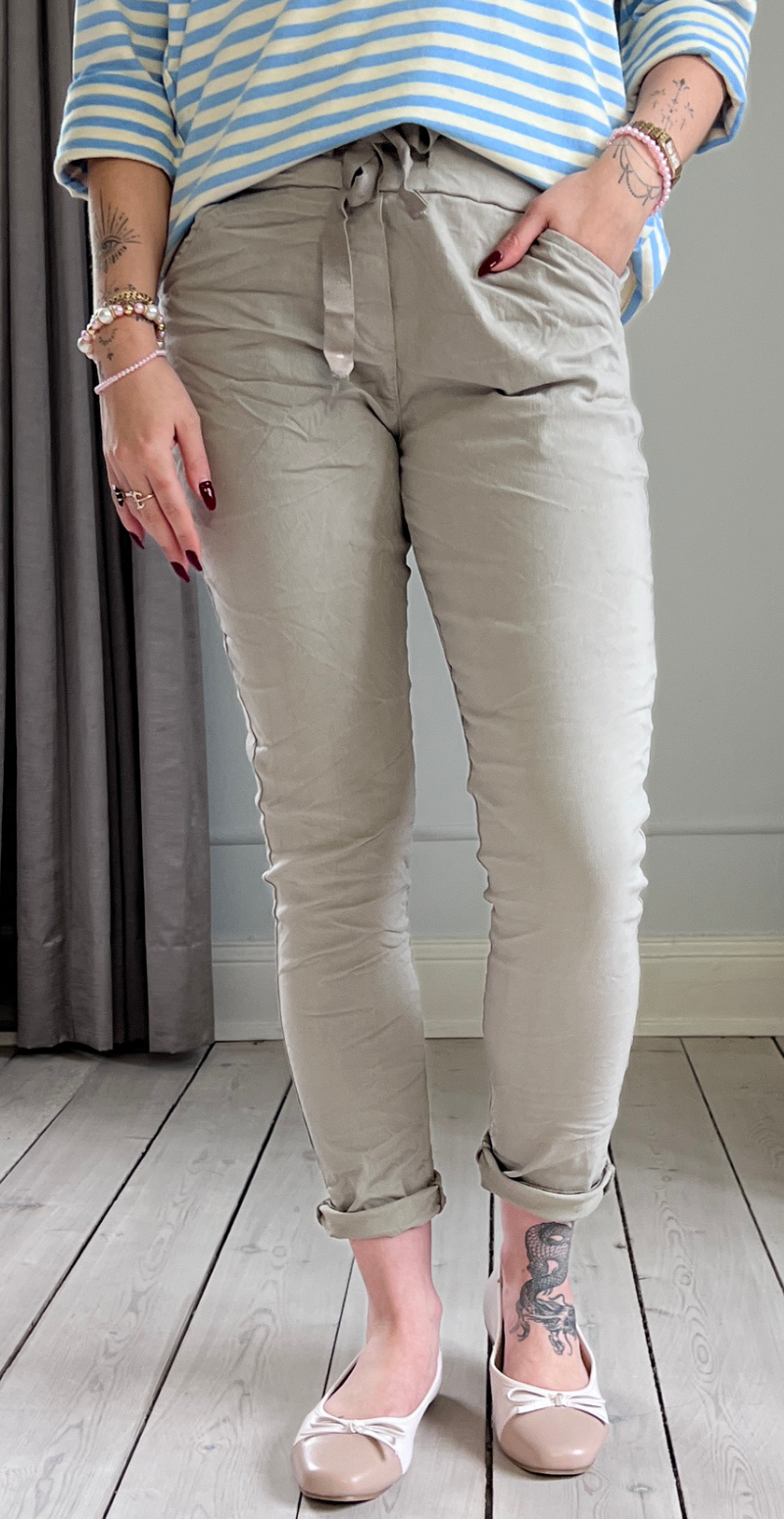 Nora luksus bukser fango LikeLondon