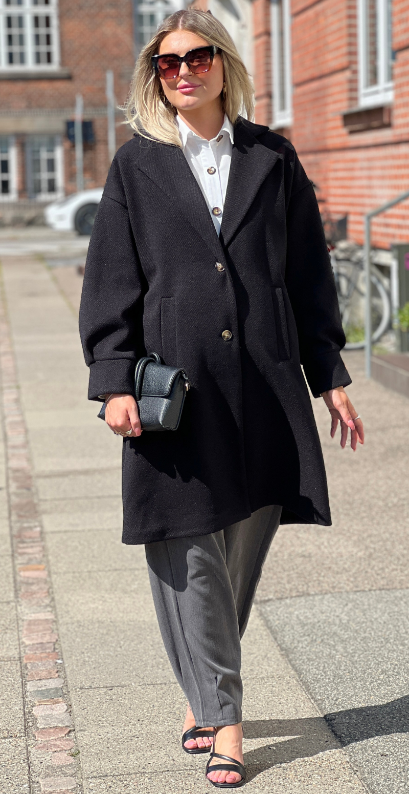 Irma jakke sort Likelondon