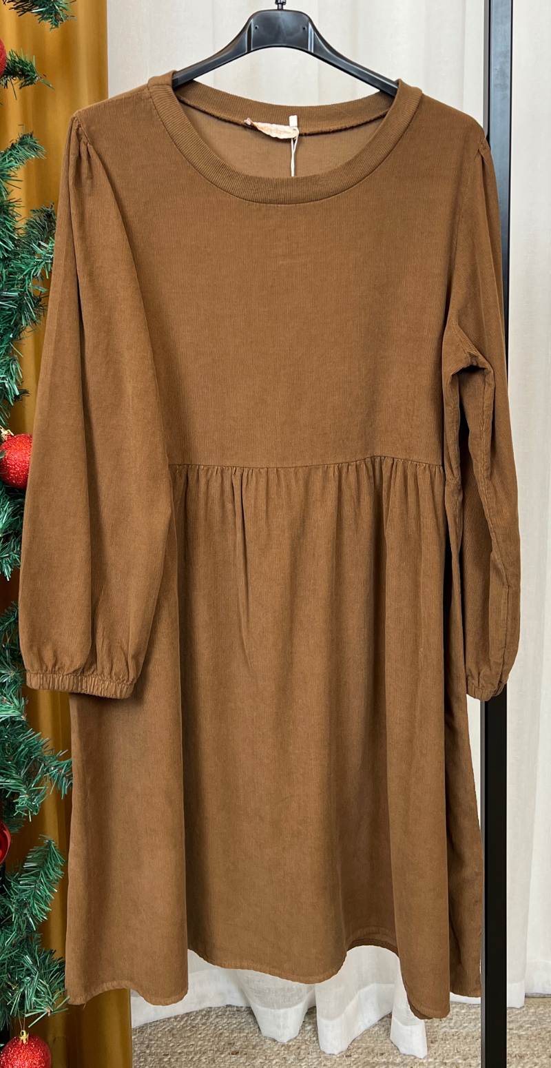 Ava fløjlskjole med ballonærmer noce LikeLondon