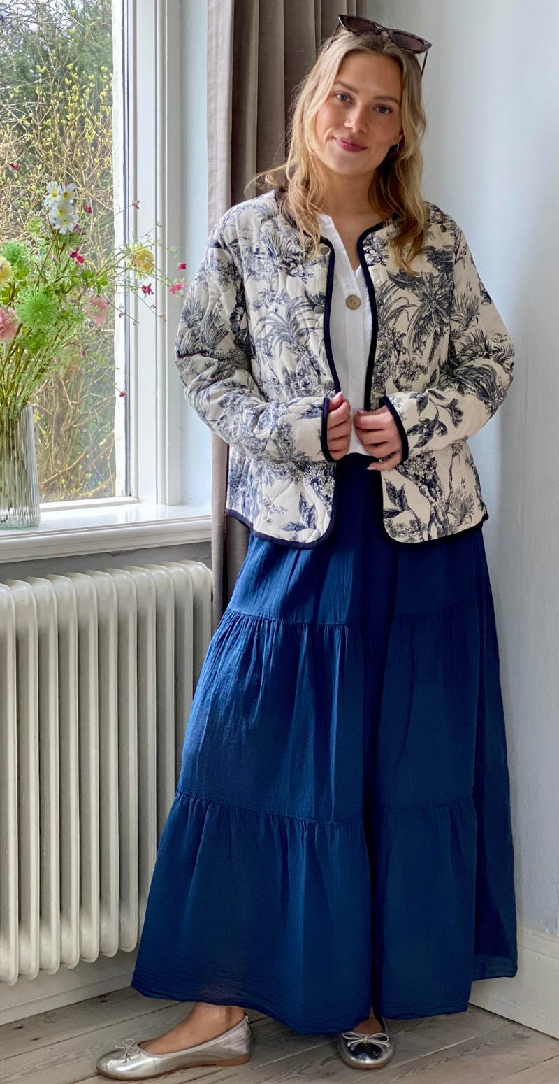 Carli jakke navy Likelondon