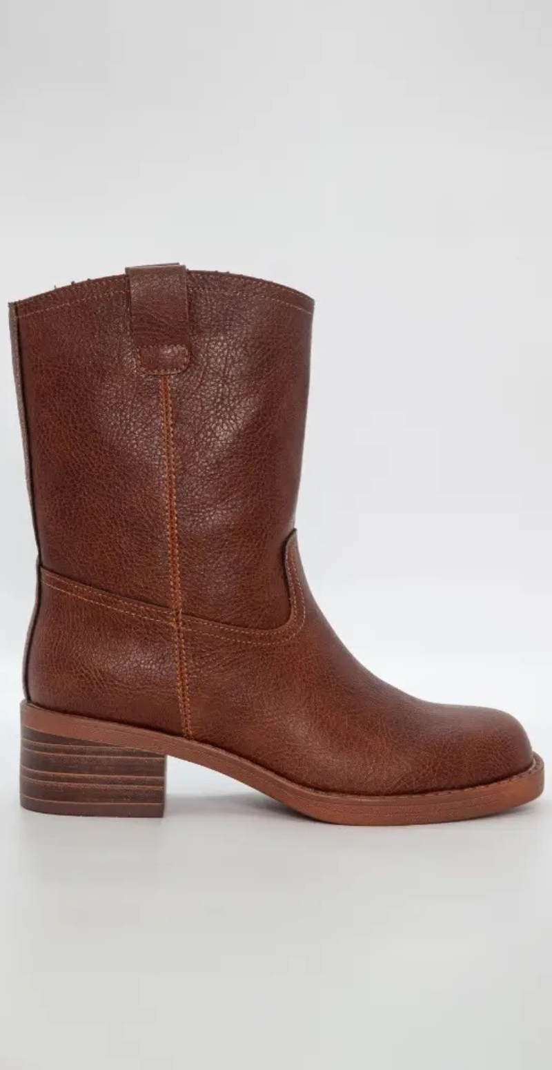 Partinico Due støvle cognac Duffy