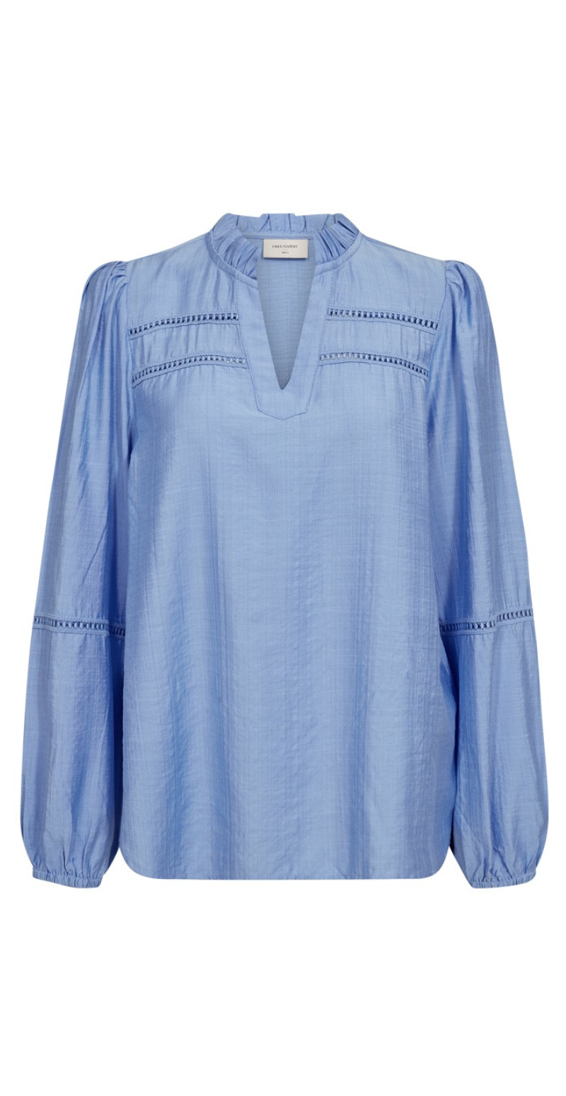 Antina bluse vista blue Freequent