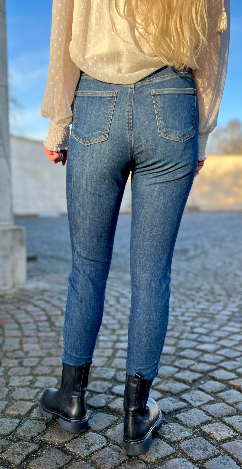 Jane denim buks medium blå