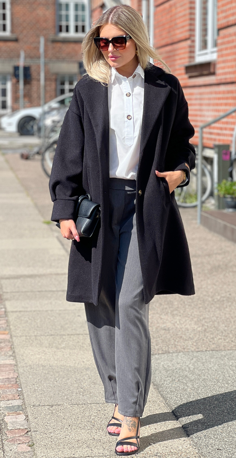 Irma jakke sort Likelondon