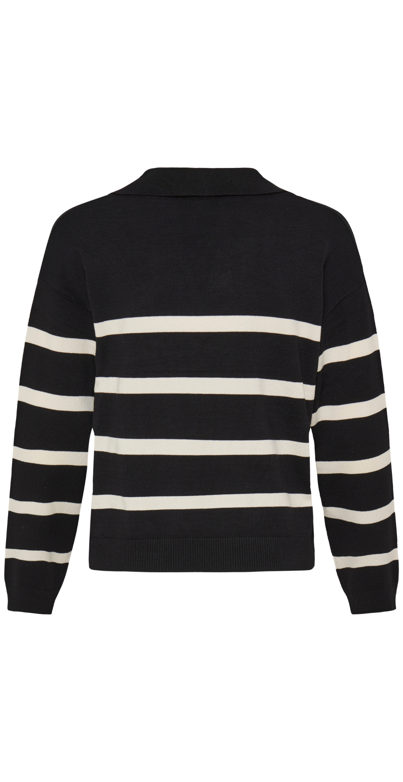 Morla Jumper med striber black mix B.young