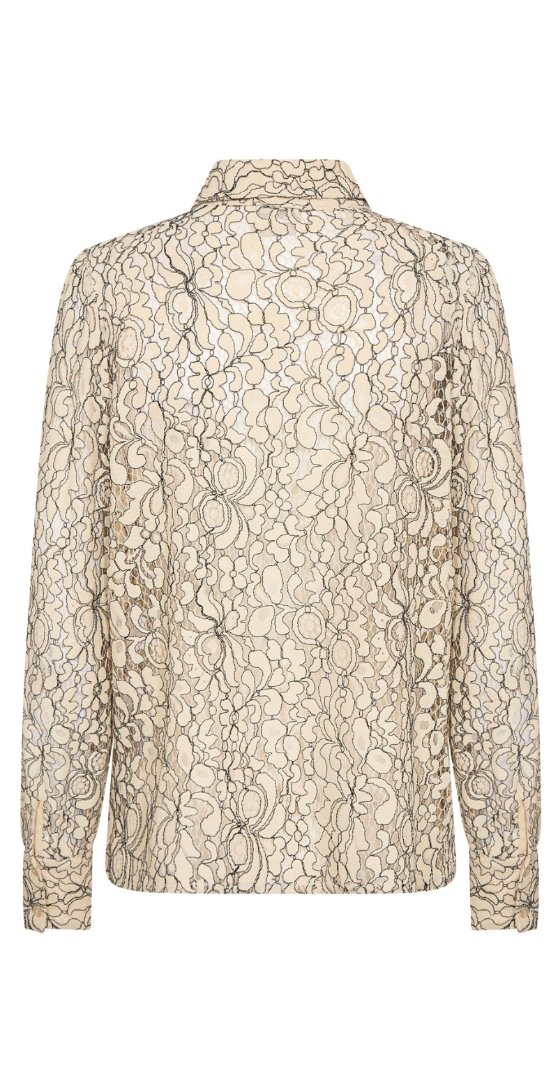 Nilla blonde skjorte creme Soyaconcept