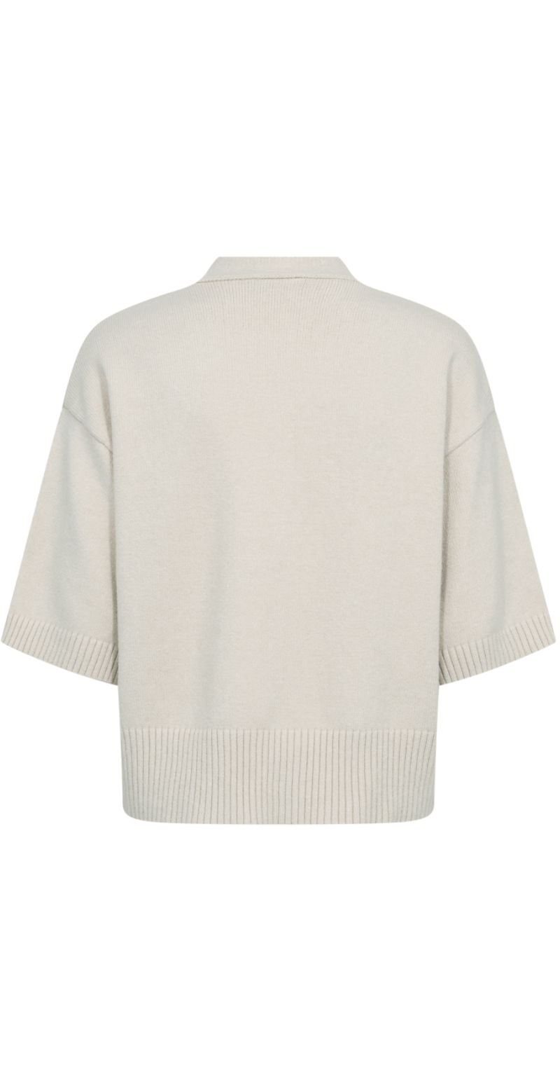 Alpi cardigan med hæklede knapper moonbeam