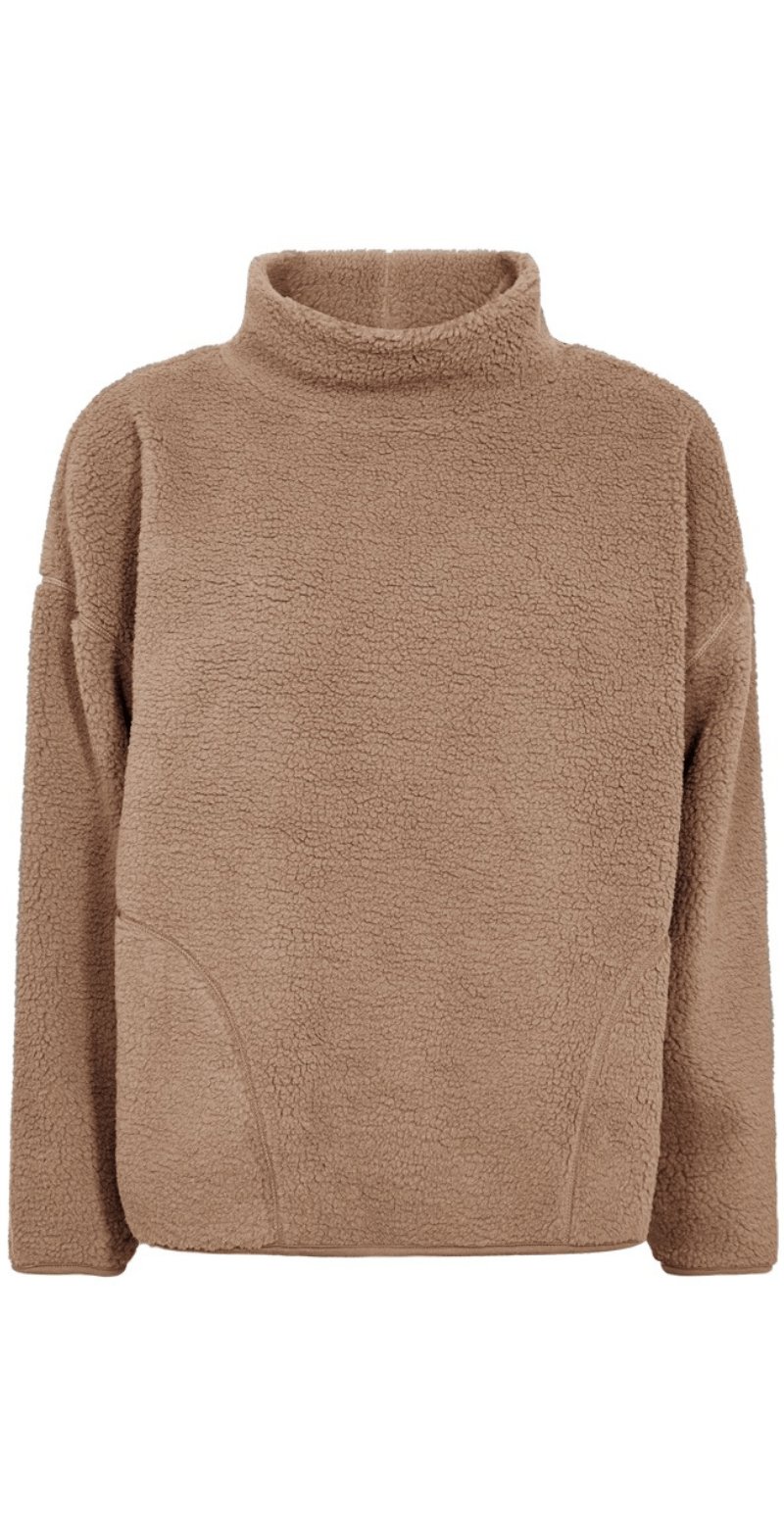 Teddy pullover desert taupe